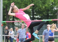 Lara Büttner steigerte sich auf 1,46 Meter.