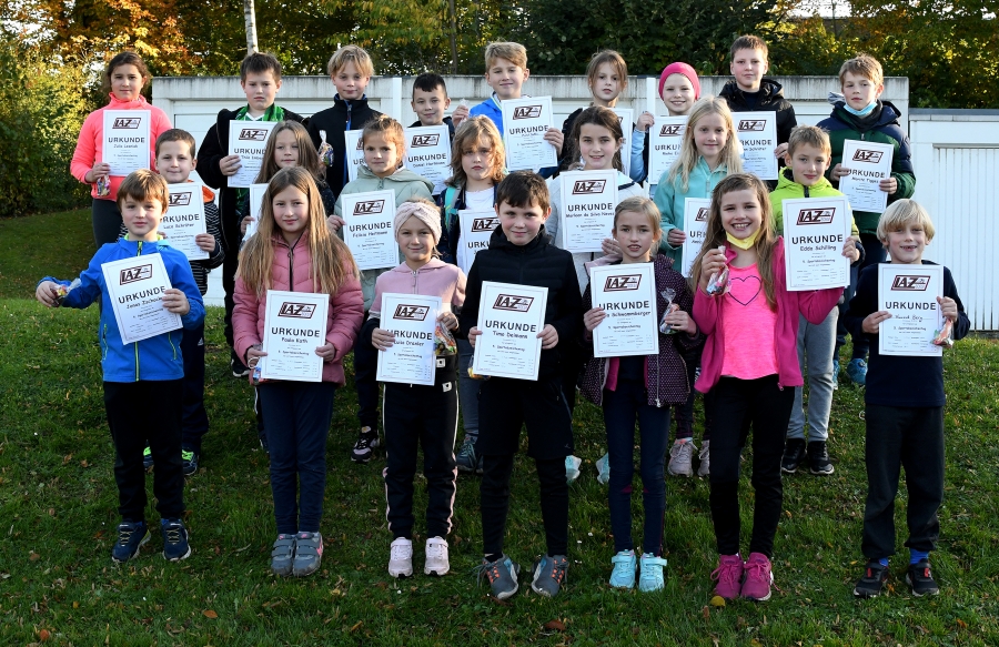 Knapp 30 Sportabzeichen für das LAZ Knapp 30 Sportabzeichen für das LAZ