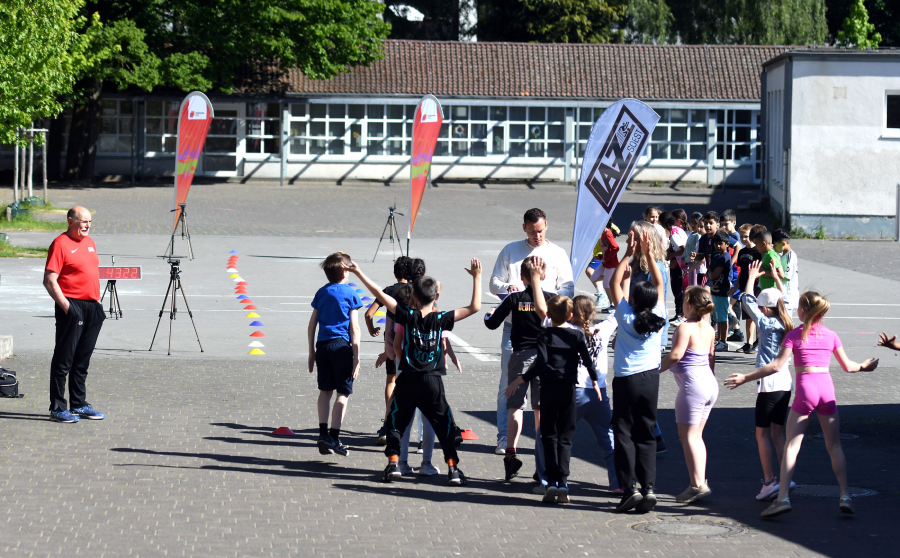 Impressionen von der Sprintcup-Vorrunde an der Astrid-Lindgren-Grundschule im Soester Süden. Foto: Bottin Impressionen von der Sprintcup-Vorrunde an der Astrid-Lindgren-Grundschule im Soester Süden. Foto: Bottin