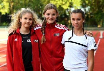 von links: Gesa Blesken, Karolina Soer und Mathilda Grienitz
