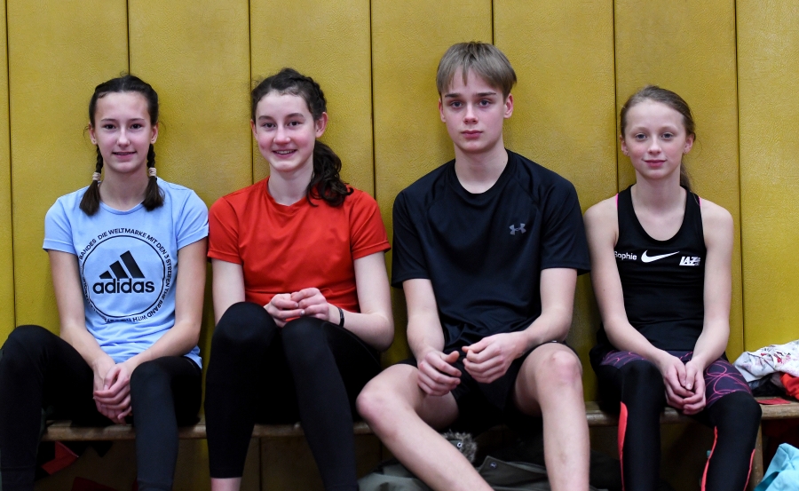 Michelle Muschalik, Freya von Fürstenberg, Nils Klee und Sophie Martin (v.l.) Michelle Muschalik, Freya von Fürstenberg, Nils Klee und Sophie Martin (v.l.)