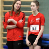 Greta Karsten und Trainerin Annika Straub vom LAZ Soest wurden vom Deutschen Leichtathletik-Verband zum Hochsprung-Camp nach Sondershausen eingeladen. Mit dabei sind mit Rafael Hesse und Marlene Soer noch zwei weitere Soester Nachwuchsspringer. Foto: Bottin|||