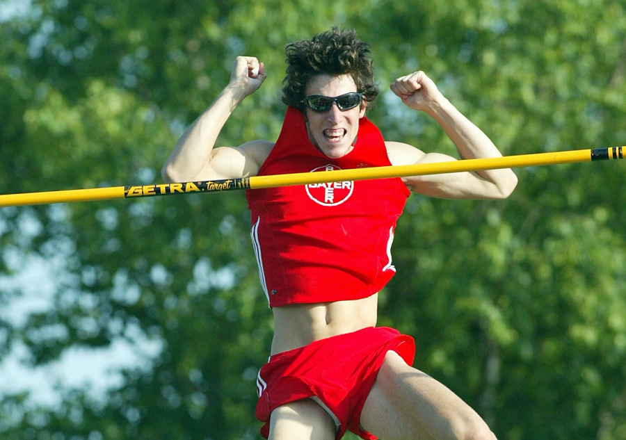 Malte Mohr flog in Soest bei 5,80 Metern über die Latte. Malte Mohr flog in Soest bei 5,80 Metern über die Latte.