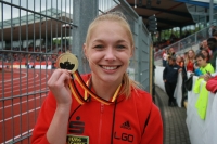 LAZ-Mitglied Gina Lückenkemper gewann Gold.