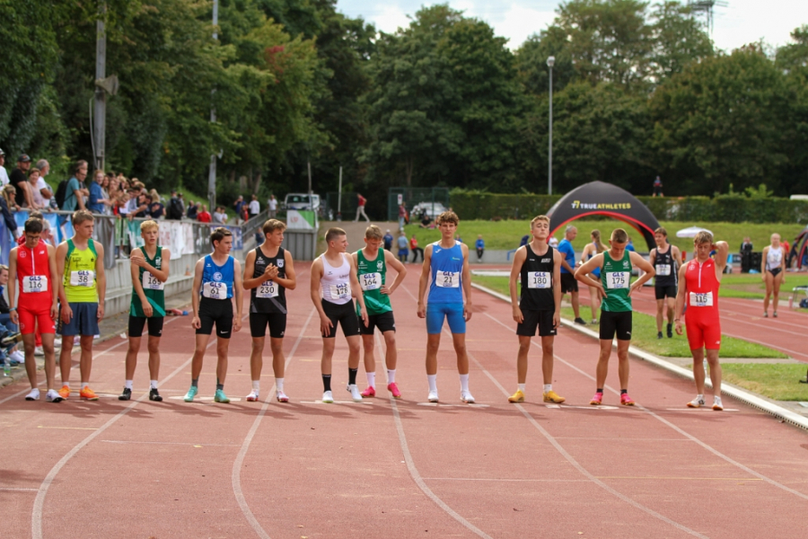 Vor dem 1000m-Lauf war er nicht sicher, ob es zur Medaille reichen würde. Foto: Reinhard