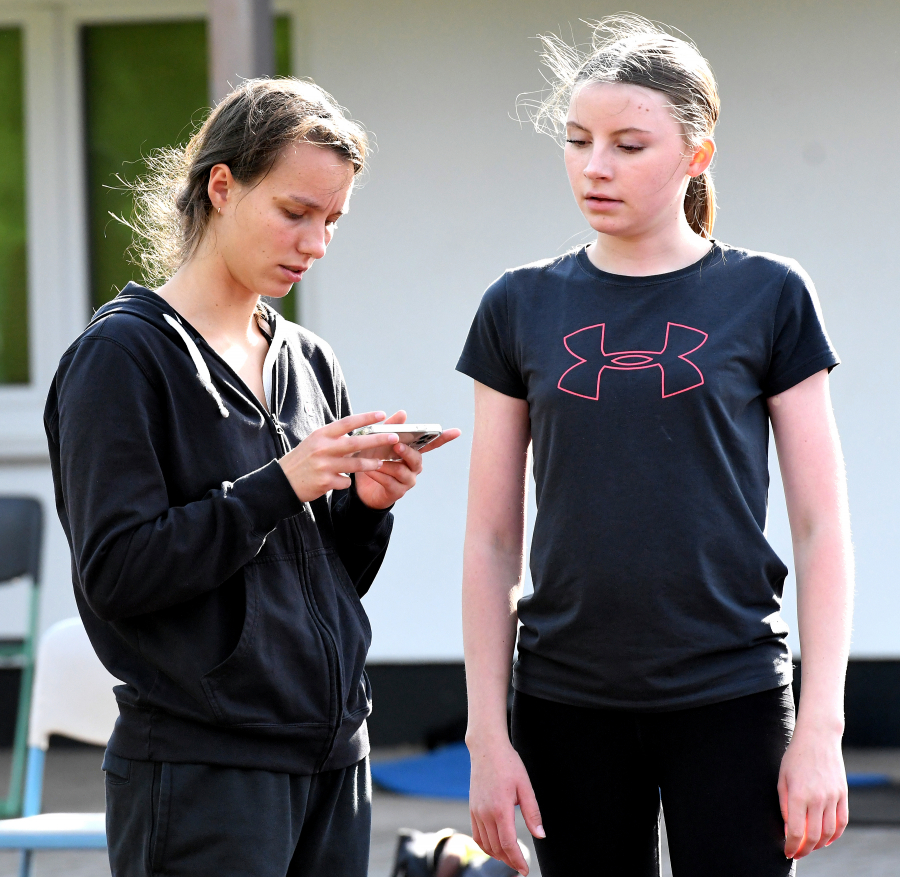 Charlotte Stein und Jennifer Quiring.