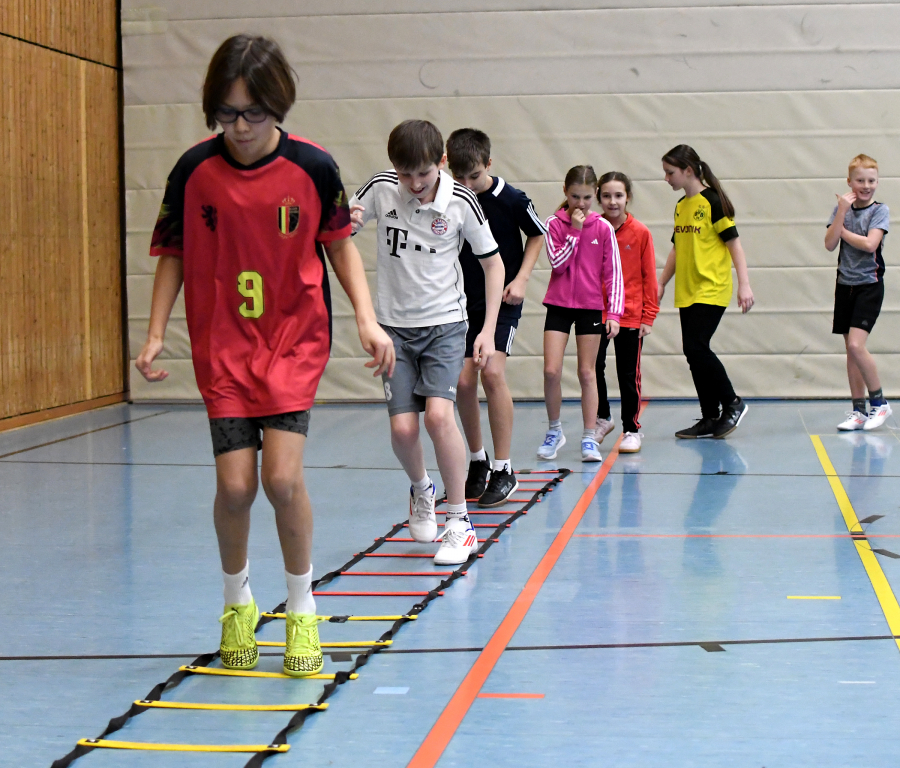 Talentsichtung am Conrad von Soest Gymnasium. Foto: Bottin