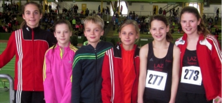 Jana Klee, Lea Rogge, Nils Klee, Maleen Klee, Fiona Hinners und Kiana Hinners (v.l.n.r.). Jana Klee, Lea Rogge, Nils Klee, Maleen Klee, Fiona Hinners und Kiana Hinners (v.l.n.r.).