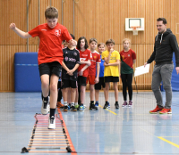 Bei der Talentsichtung vom ConvoS schaute das LAZ-Trainerteam ganz genau hin. Foto: Bottin|Bei der Talentsichtung vom ConvoS schaute das LAZ-Trainerteam ganz genau hin. Foto: Bottin|Bei der Talentsichtung vom ConvoS schaute das LAZ-Trainerteam ganz genau hin. Foto: Bottin|||